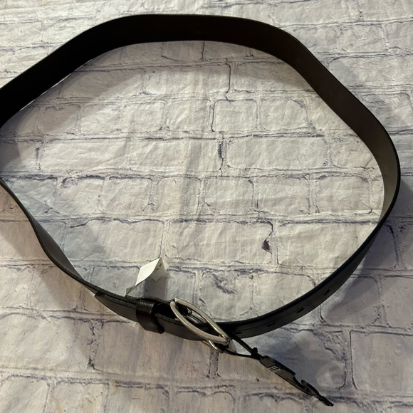 WILSONS THE LEATHER EXPERTS SOLID BRASS PELLE STUDIO ITALIAN LEATHER BELT 44 - Picture 8 of 9